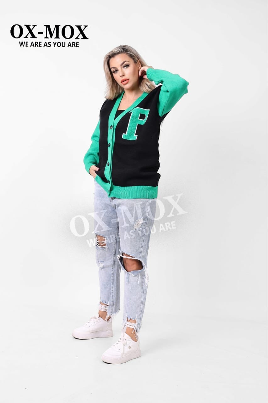 Girly baseball jacket colored