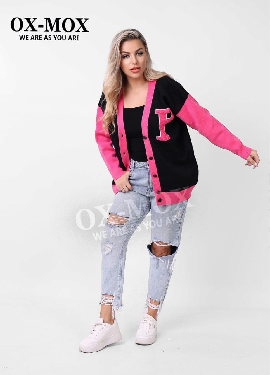 Girly baseball jacket colored