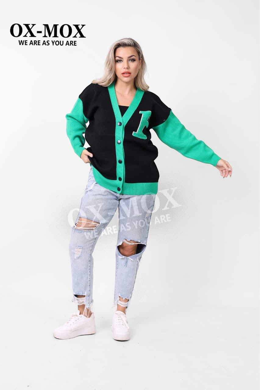 Girly baseball jacket colored